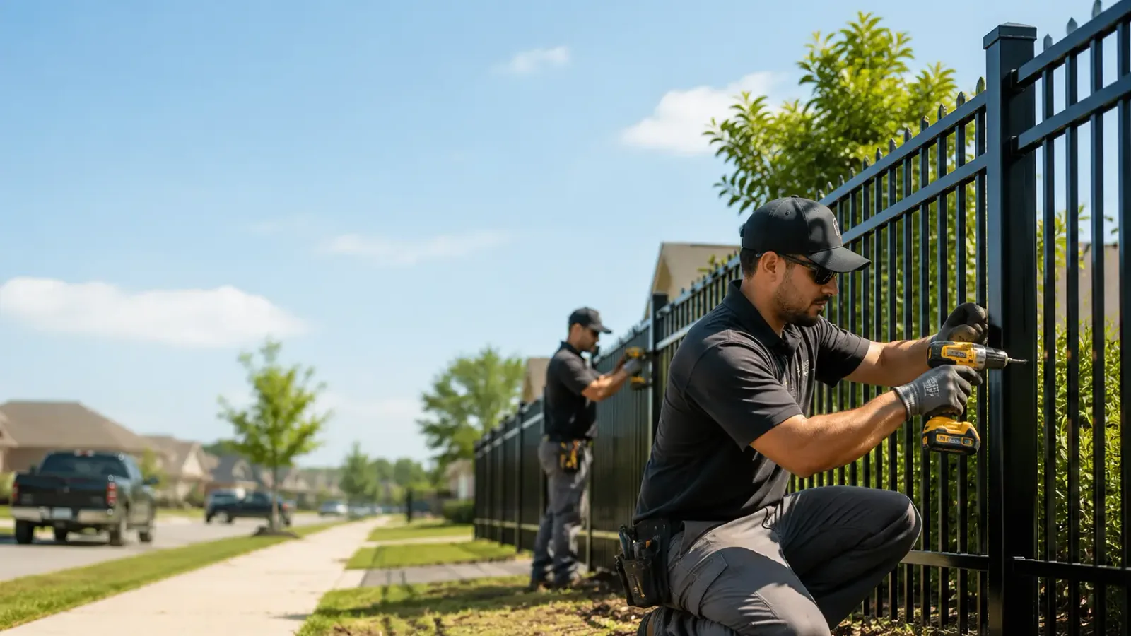 Metal Fence Installation in Colleyville, TX